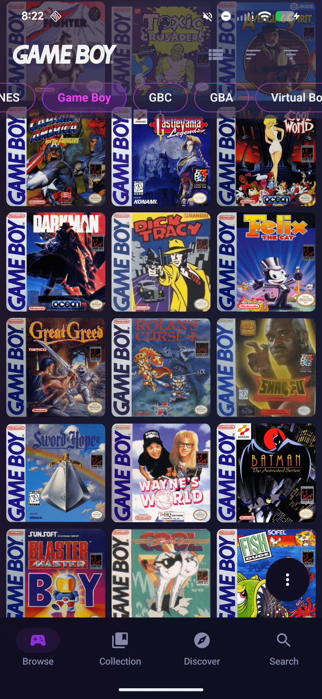 Game Boy games on Android