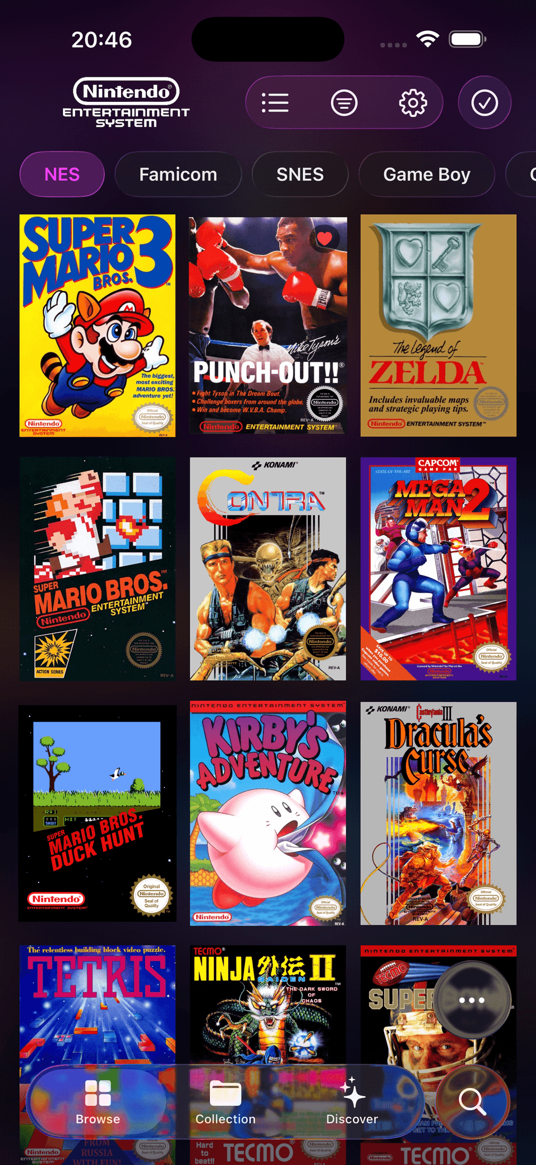 NES games on iPhone