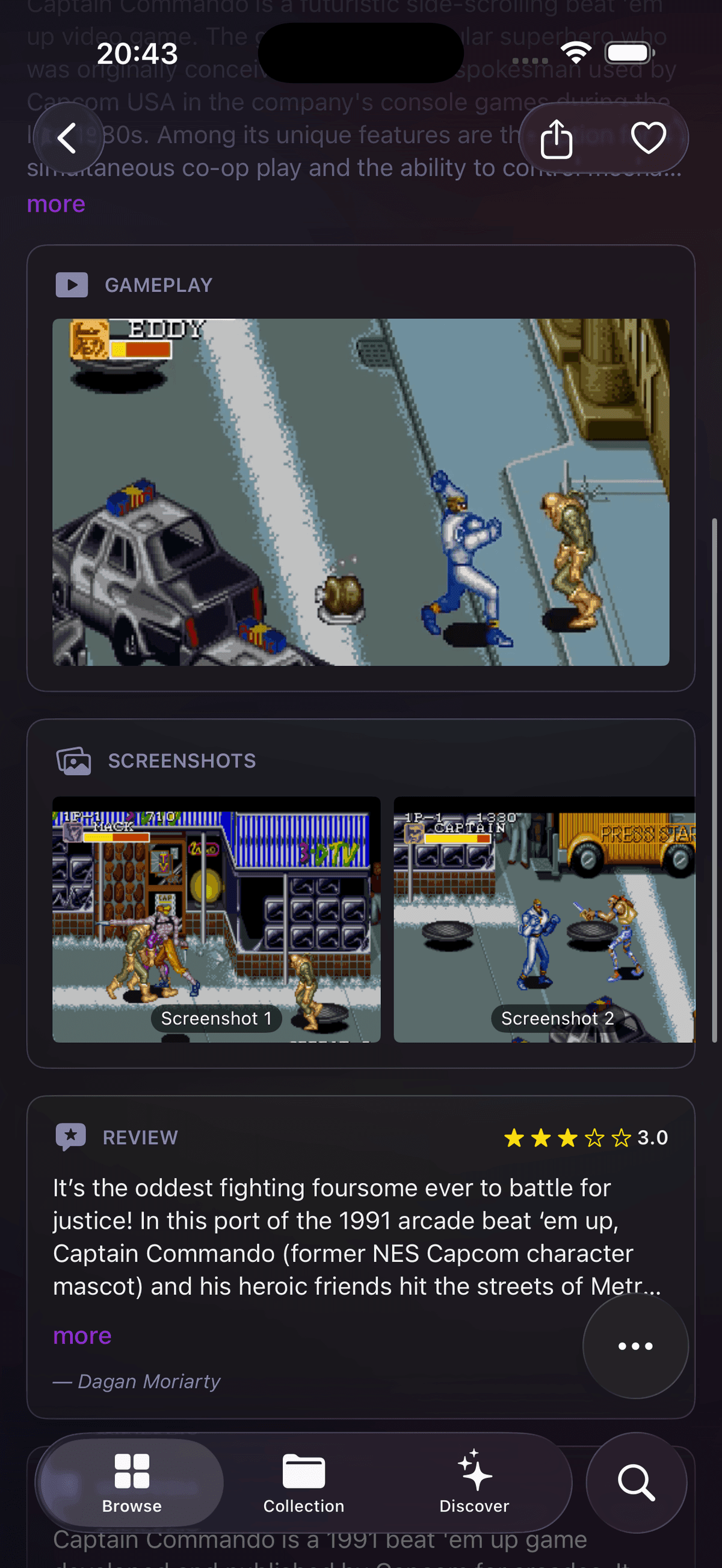 Gameplay videos and screenshots