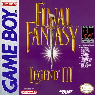 Final Fantasy Legend Iii (Game Boy) box art
