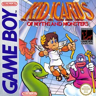 Kid Icarus Of Myths And Monsters (Game Boy) box art