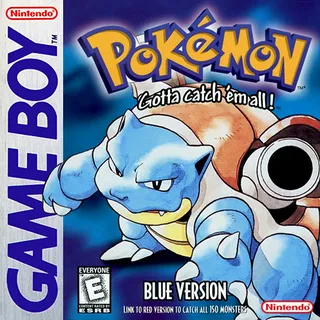 Pokemon Blue Version (Game Boy) box art