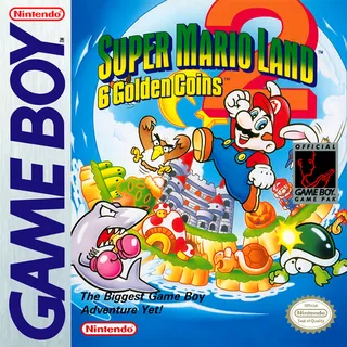 Super Mario Land 2 6 Golden Coins (Game Boy) box art