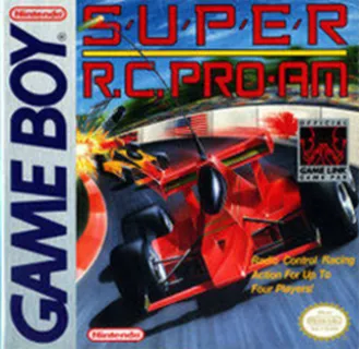 Super Rc Pro Am (Game Boy) box art