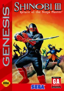 Shinobi Iii Return Of The Ninja Master (Genesis) box art