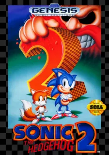 Sonic The Hedgehog 2 (Genesis) box art