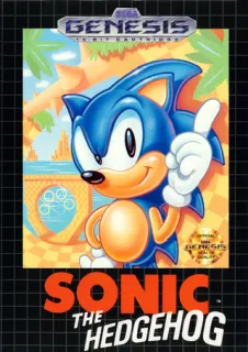 Sonic The Hedgehog (Genesis) box art