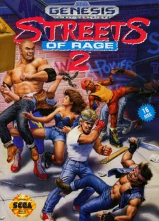 Streets Of Rage 2 (Genesis) box art