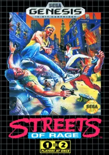 Streets Of Rage (Genesis) box art
