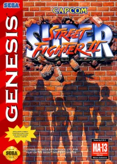 Super Street Fighter Ii (Genesis) box art