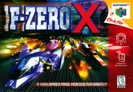 F Zero X (N64) box art