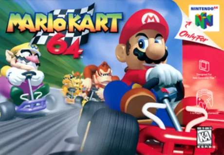 Mario Kart 64 (N64) box art