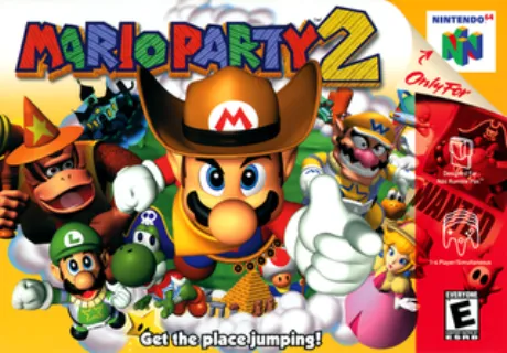 Mario Party 2 (N64) box art