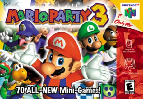 Mario Party 3 (N64) box art