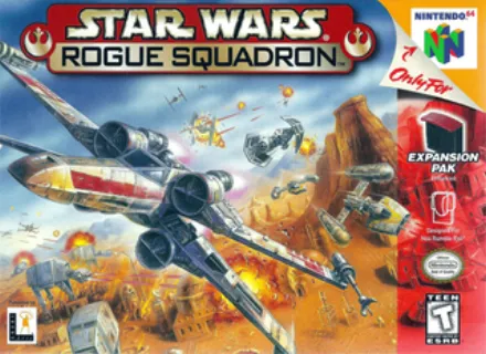 Star Wars Rogue Squadron (N64) box art