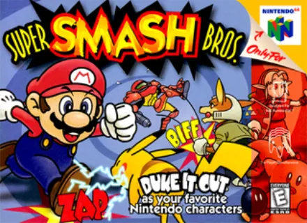 Super Smash Bros (N64) box art