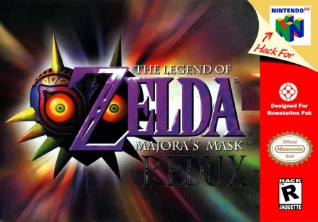 The Legend Of Zelda Majora 'S Mask (N64) box art