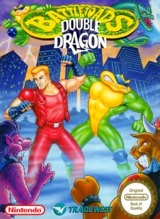 Battletoads Slash Double Dragon (NES) box art