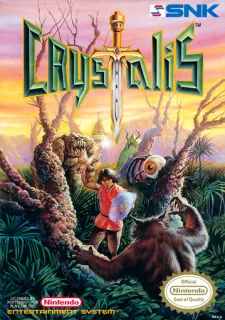 Crystalis (NES) box art