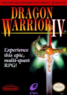 Dragon Warrior Iv (NES) box art