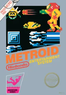 Metroid (NES) box art