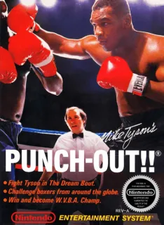 Mike Tysons Punch Out (NES) box art