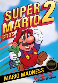 Super Mario Bros 2 (NES) box art