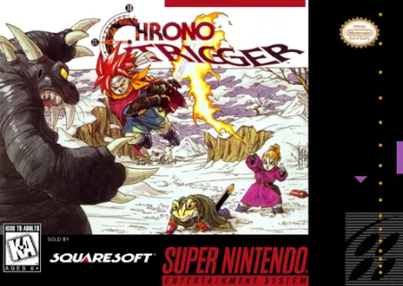 Chrono Trigger (SNES) box art