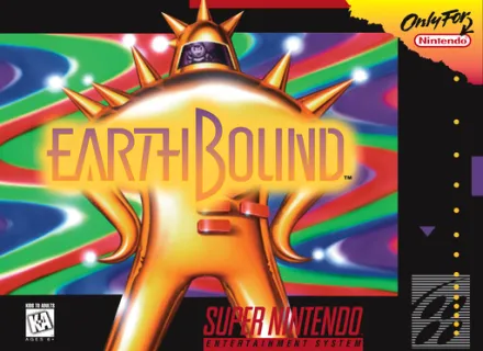 Earthbound (SNES) box art
