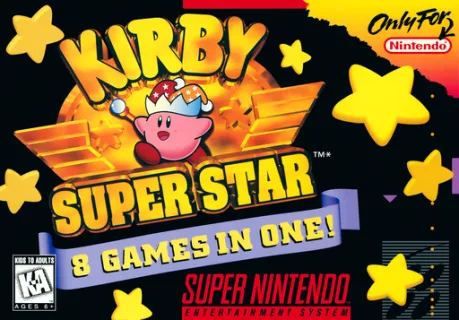 Kirby Super Star (SNES) box art