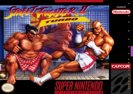 Street Fighter Ii Turbo (SNES) box art