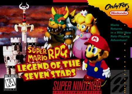 Super Mario Rpg Legend Of The Seven Stars (SNES) box art