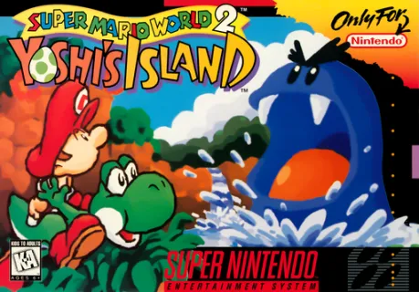 Super Mario World 2 Yoshi 'S Island (SNES) box art