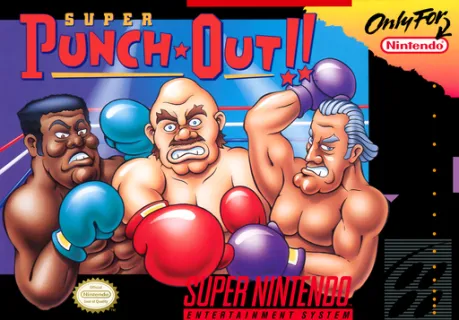 Super Punch Out (SNES) box art